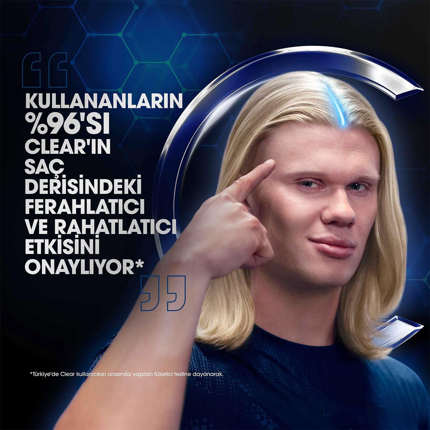 شامپو ضد شوره کلیر من مدل Yoğun Arındırıcı Kömür (زغال فعال) حجم 350 میلیلیتر | Clear Men - تصویر 6