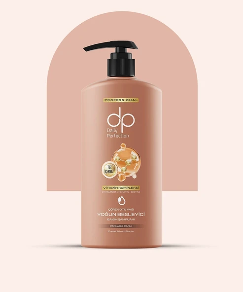 شامپو بدون سولفات روغن سیاه دانه دی پی دیلی پرفکشن 800 میلیلیتر | DP Daily Perfection Black Seed Oil Salt-Free Shampoo - تصویر 2